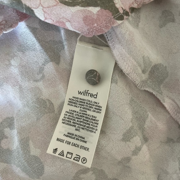 Wilfred Ava Floral Blouse in Pink and green - Picture 8 of 8